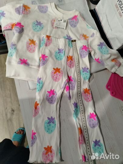 Zara комплект одежды для девочки 104 р