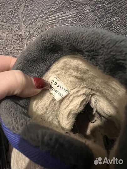 Детские резиновые сапоги 29