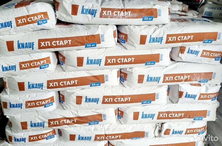 Штукатурка гипсовая Knauf HP Start, 25 кг