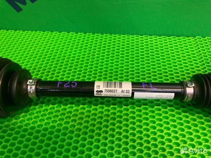 Полуось передний левый Bmw X3 F25 N47D20C 2012