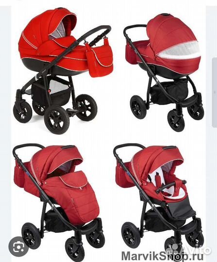Коляска 2 в 1 adamex