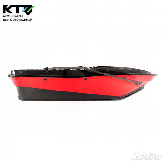 Сани волокуши ктз Экспедишн с жесткой крышкой