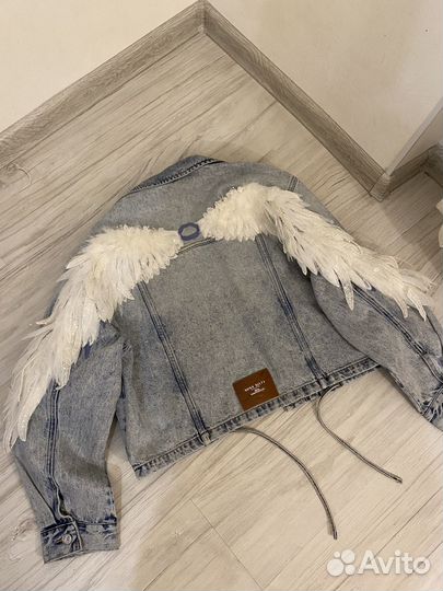 Джинсовая куртка Miss Sixty Крылья Xs S