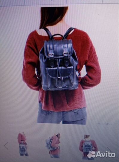 Рюкзак натуральная кожа новый