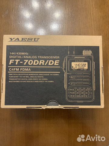 Рация yaesu FT-70DR/DE объявление продам