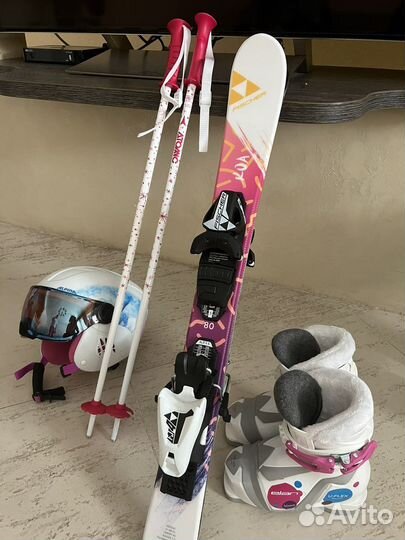 Горные лыжи /комплект / 80
