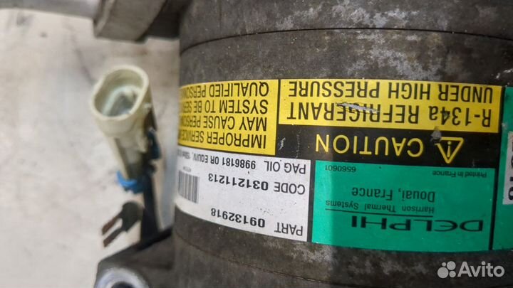 Компрессор кондиционера Opel Corsa C, 2001