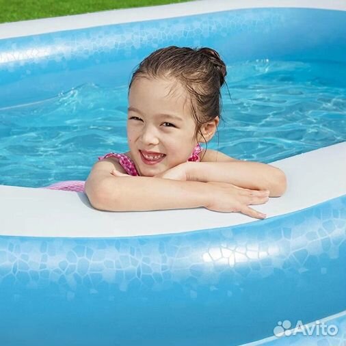 Надувной прямоугольный бассейн, 305х183х56