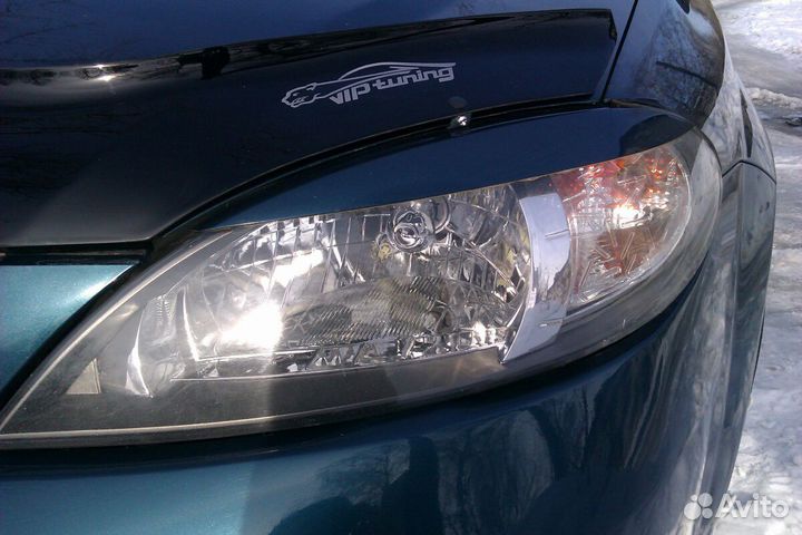 Реснички на фары для Chevrolet Lacetti хэтчбек