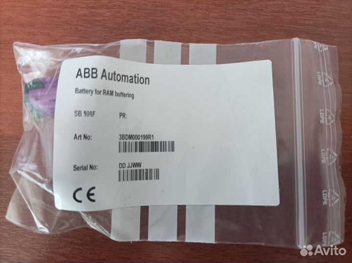 SB 808F Батарея для контроллера ABB