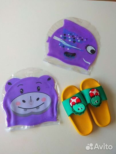 Шапочка для плавания 52-54 сланцы 28 р-р