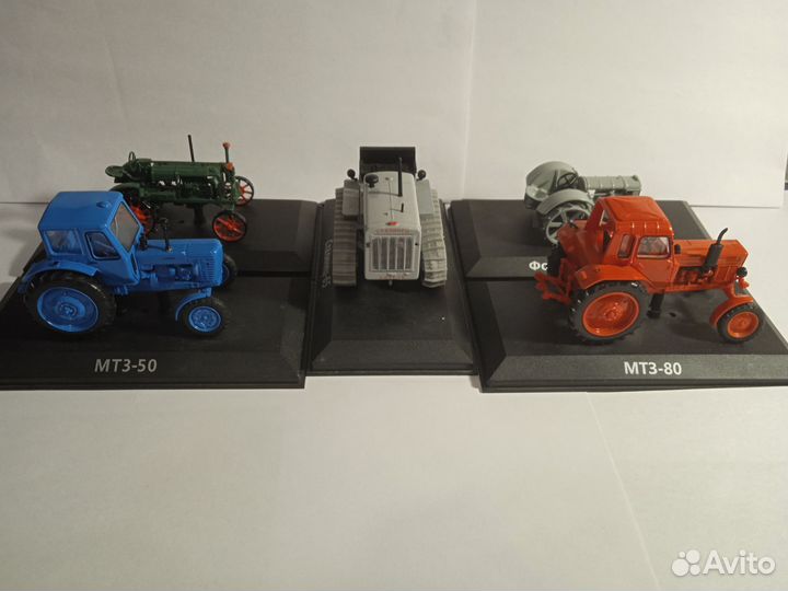 Коллекционные трактора из серии hachette