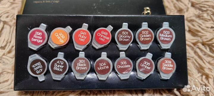 Пигменты для перманента