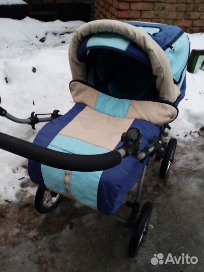 Коляска зимняя,состояние нового