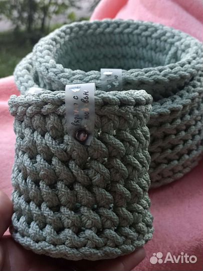 Корзины из полиэфирного шнура