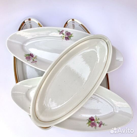 Блюда и тарелки антикварные и СССР