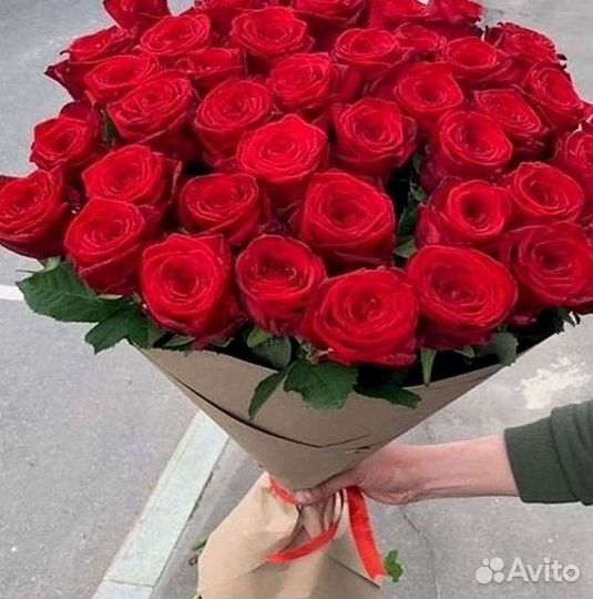 Высокие Розы Гиганты Доставка Круглосуточно