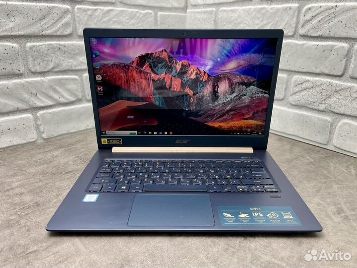 Сенсорный Acer Swift 5 i7-8550u 256Gb 8Gb