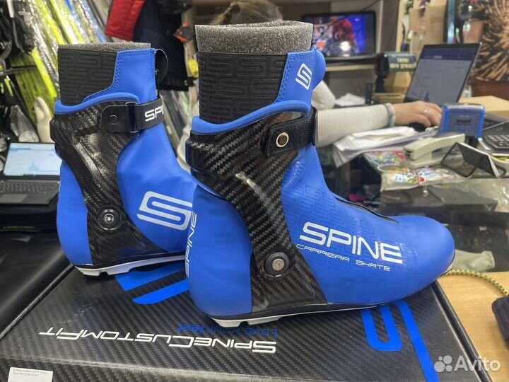Лыжные ботинки Spine carrera skate