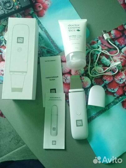 Прибор для ультразвуковой чистки лица