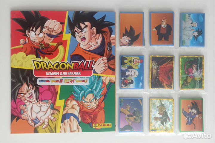 Panini Dragonball Universal - Альбом и полный сет