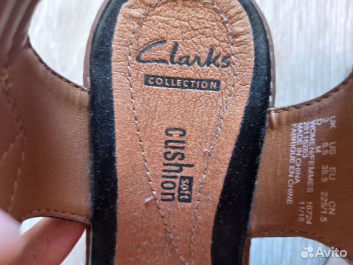 Clarks Hazelle Alba Leather 35.5