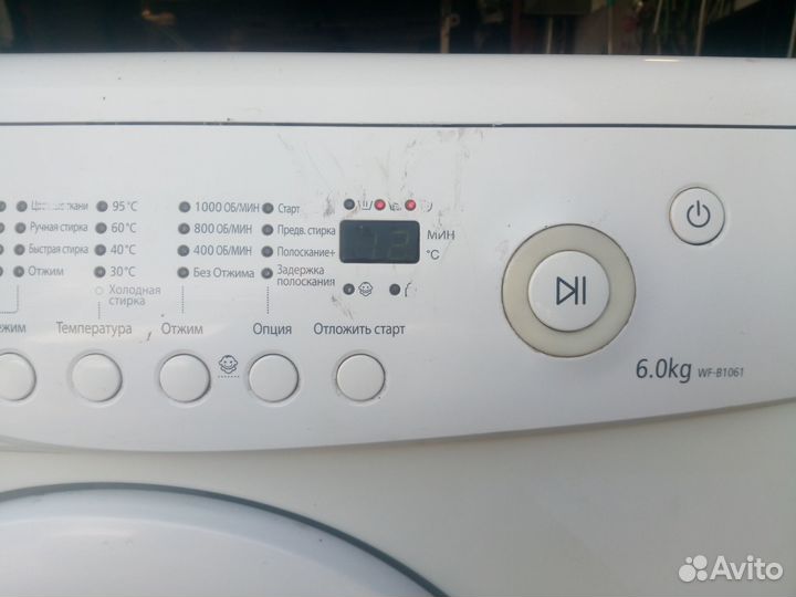 Стиральная машина samsung 6 кг