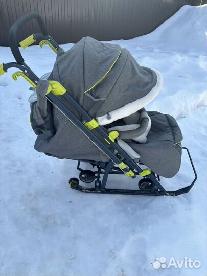 Санки коляска Nika kids