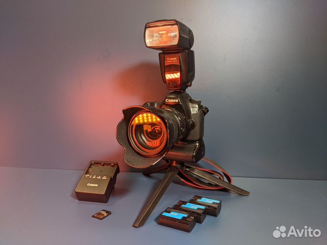 Фотоаппарат Canon 6D, 24-105 f4 L, вспышка 580exii