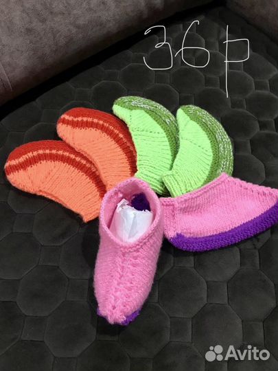 Следки вязаные ручной работы