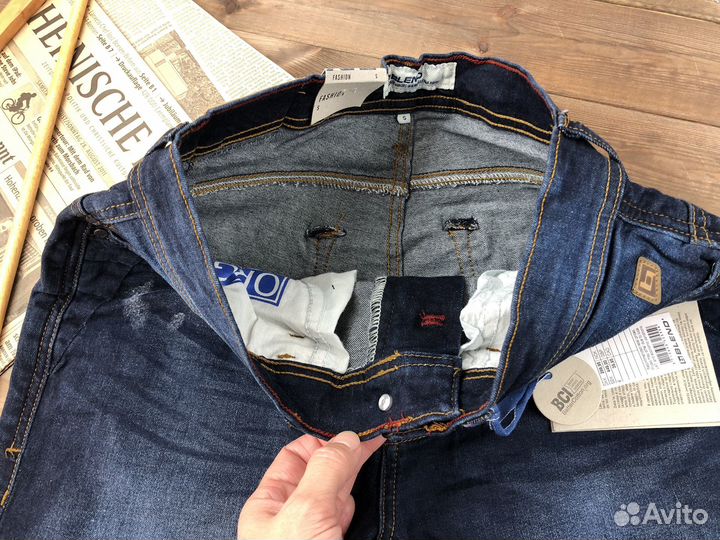 Шорты джинсовые мужские удлиненные Дания