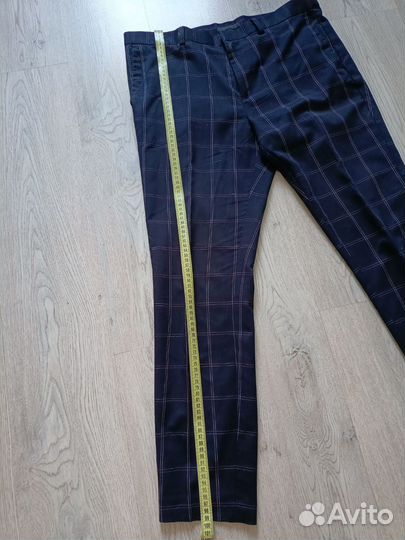 Брюки мужские в клетку