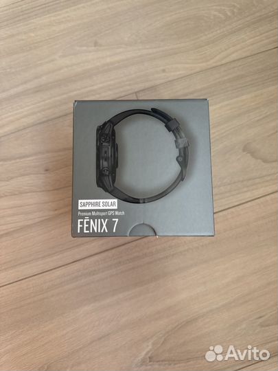 Часы Garmin fenix 7 sapphire solar