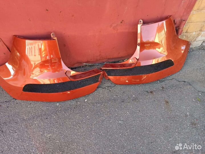 Клык заднего бампера, задний бампер кия спортейдж3