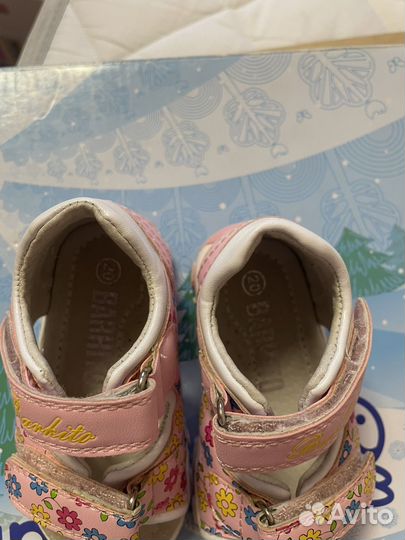 Сандалики для девочки 20 размер barkito