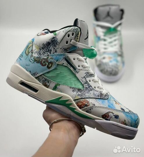 Кроссовки nike air jordan 5 retro