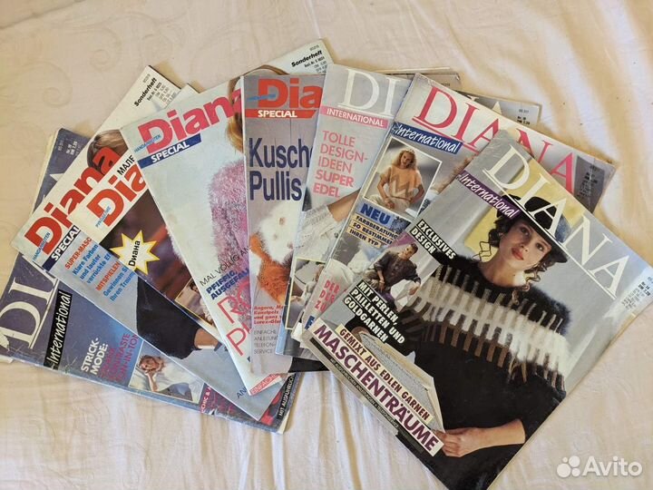 Журналы по вязанию бу