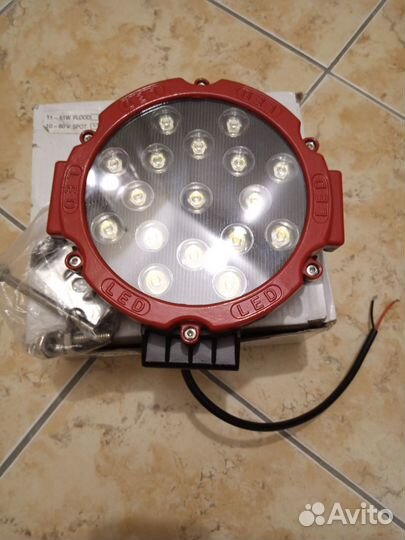 LED фара 16 см
