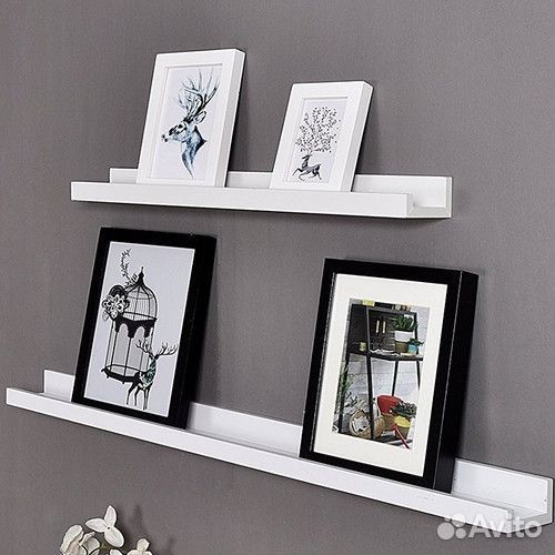 Полка для картин IKEA mosslanda 115см