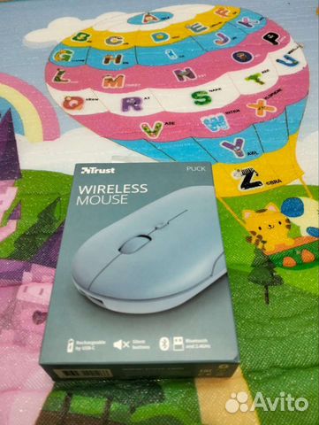 Мышь беспроводная trust puck