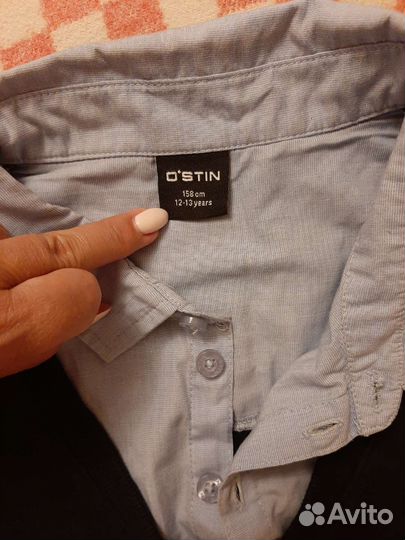 Рубашка с жилетом