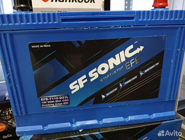Аккумулятор SF Sonic Efb Asiа95 ач