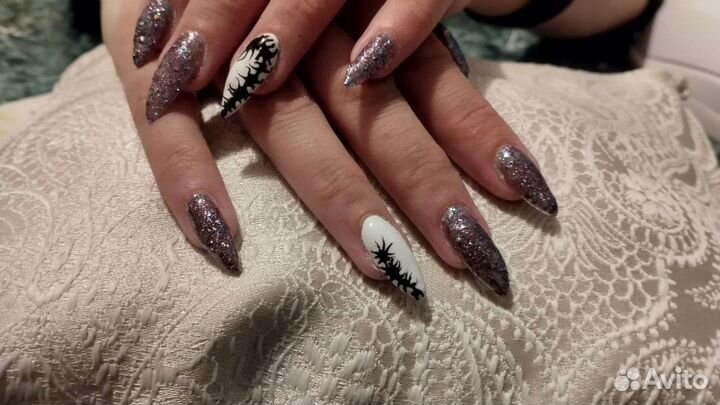 Маникюр,педикюр с покрытием