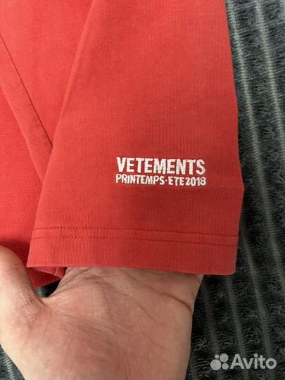 Худи vetemens & tommy hilfiger оригинал