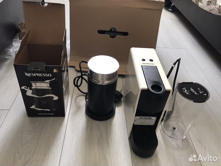 Капсульная кофемашина nespresso essenza