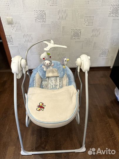 Детские электронные качели nuovita