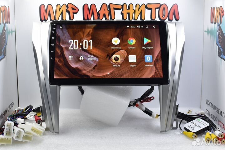 Магнитола Toyota Camry 55