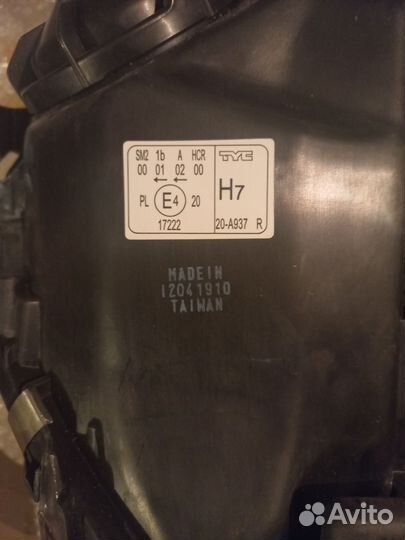 Фара BMW 5 e60/e61галоген