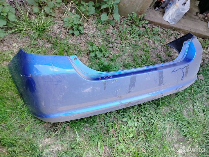 Задний бампер honda фит