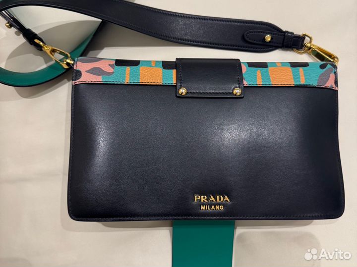 Сумка женская натуральная кожа prada